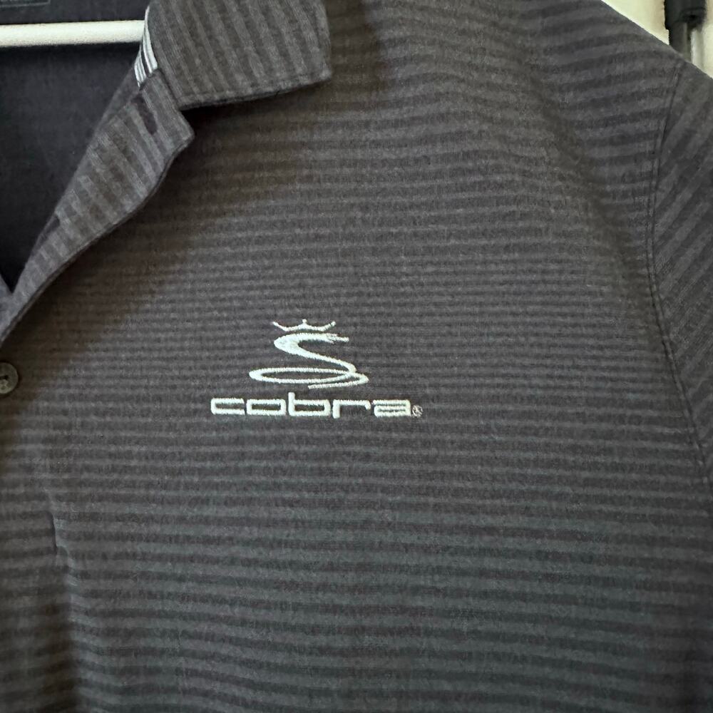 Puma Golf Pounce Aston Polo Shirt Peacoat - XXL - Picture 3 of 4